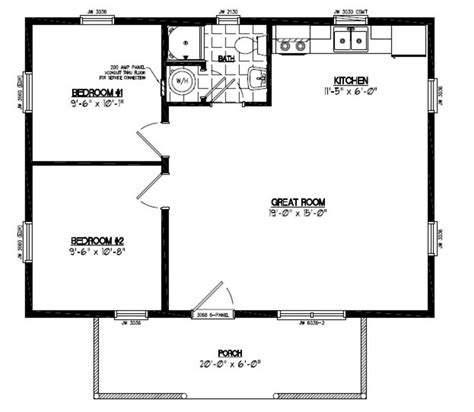 metal pole barn one floor house plans|30x40 post frame building plans.